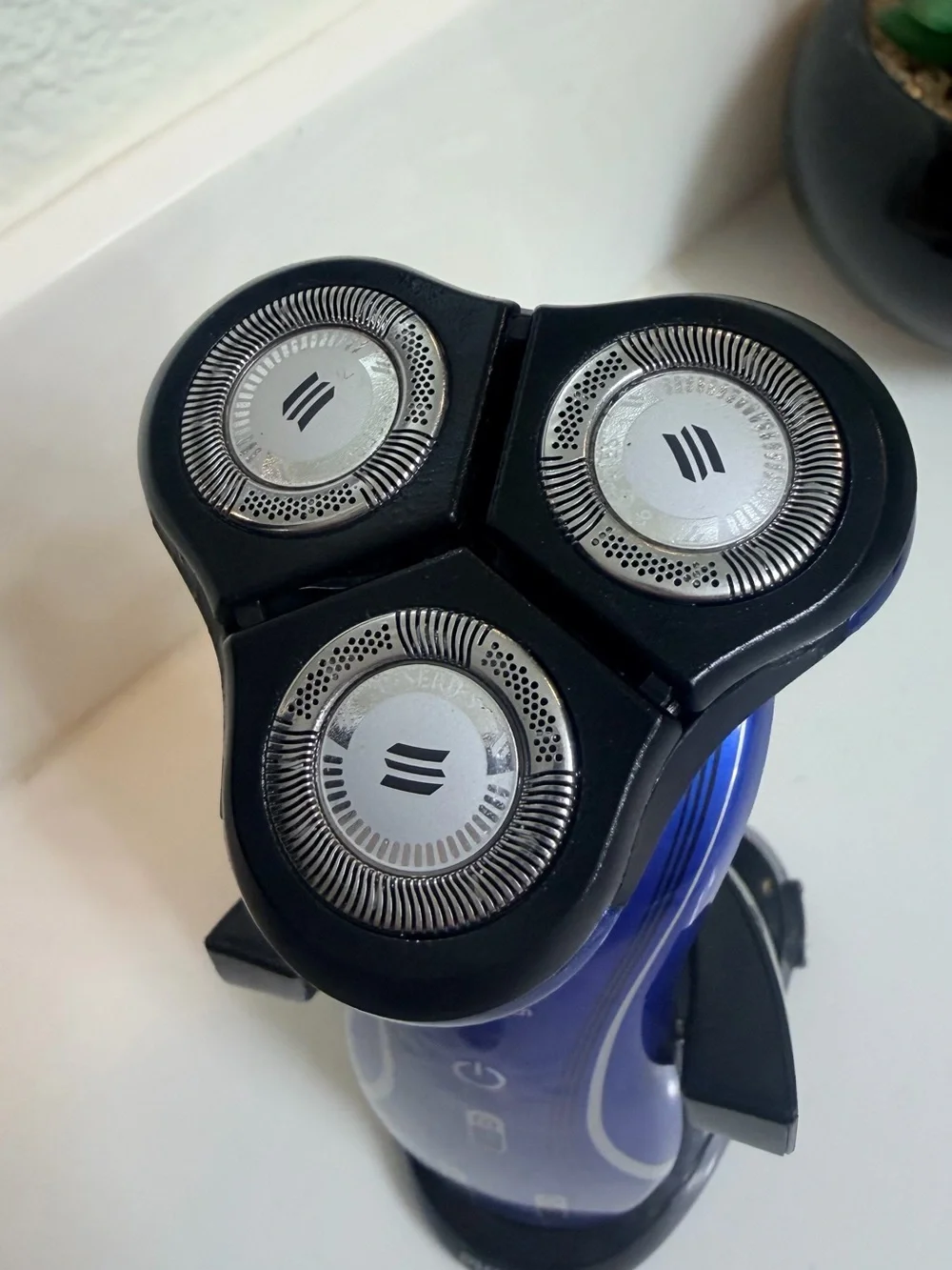 Philips Black Electric Grooming Device with Silver Accents
